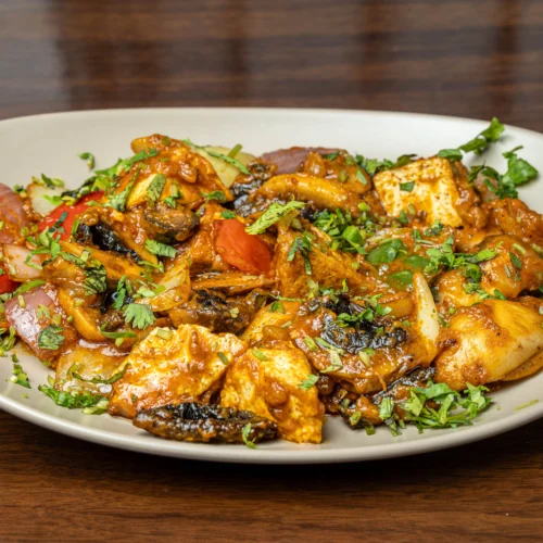 Tofu Mushroom Jalfrezi